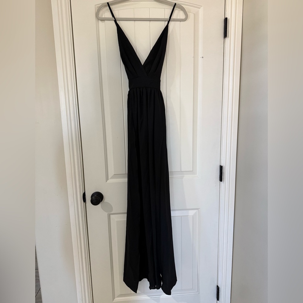 Elegant Black Evening Gown